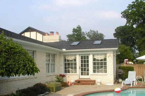Home addition construction